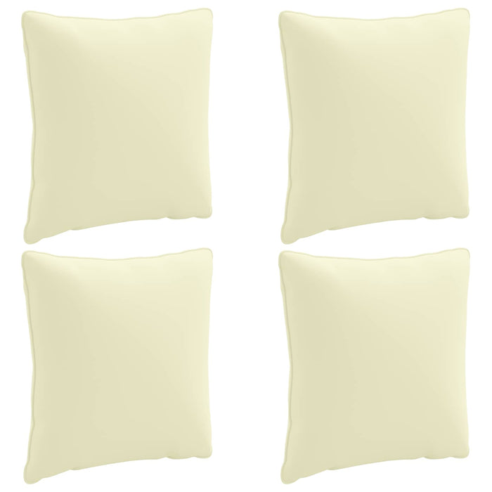 Perne de Spate 4 Piese PUTTEN 4 pcs 100% Polyester Crem WALTI
