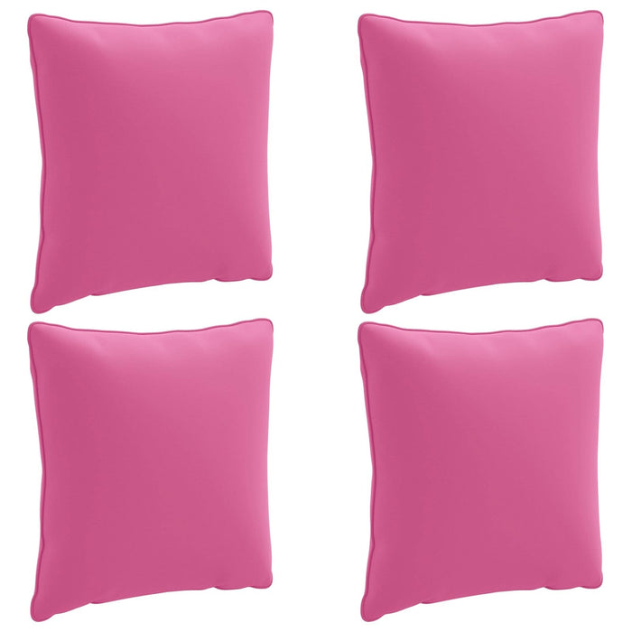 Perne de Spate 4 Piese PUTTEN 4 pcs 100% Polyester Roz WALTI