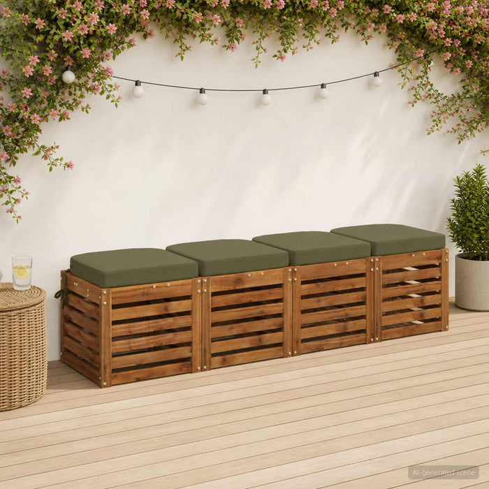 Set de perne de 4 piese SOEST 4 pcs 100% Polyester WALTI