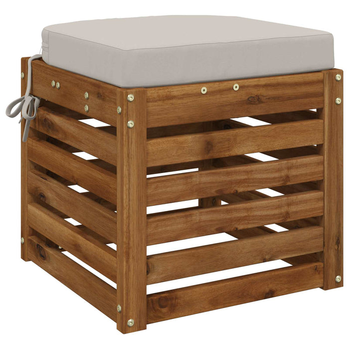 Perna de 1 piesă SOEST 100% Polyester Alb 40 x 40 x 7 cm - WALTI WALTI
