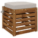 Perna de 1 piesă SOEST 100% Polyester Alb 40 x 40 x 7 cm - WALTI WALTI