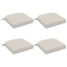 Set de perne de 4 piese SOEST 4 pcs 100% Polyester Alb - WALTI WALTI