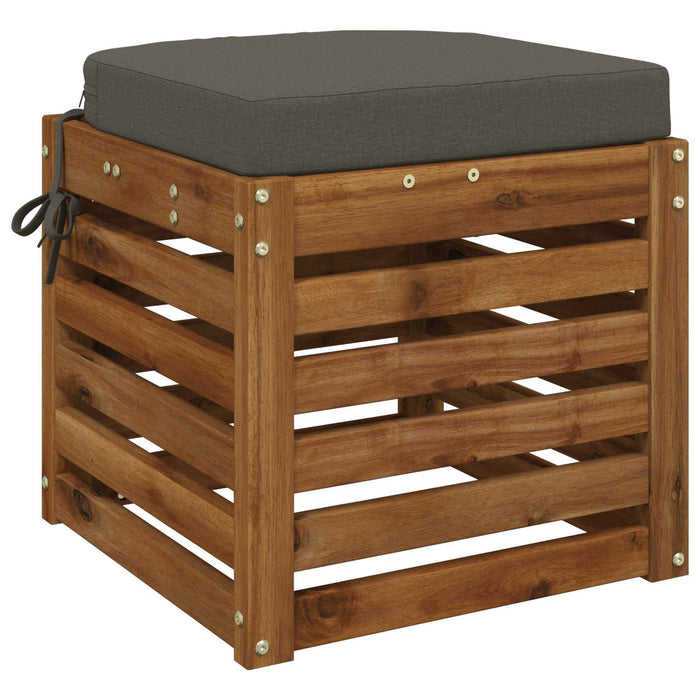 Perna de 1 piesă SOEST 100% Polyester Gri 40 x 40 x 7 cm WALTI