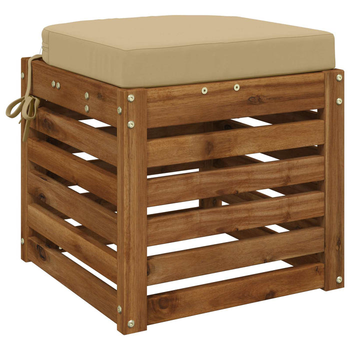 Perna de 1 piesă SOEST 100% Polyester Bej 40 x 40 x 7 cm WALTI