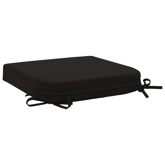 Perna de 1 piesă SOEST 100% Polyester Negru 40 x 40 x 7 cm WALTI