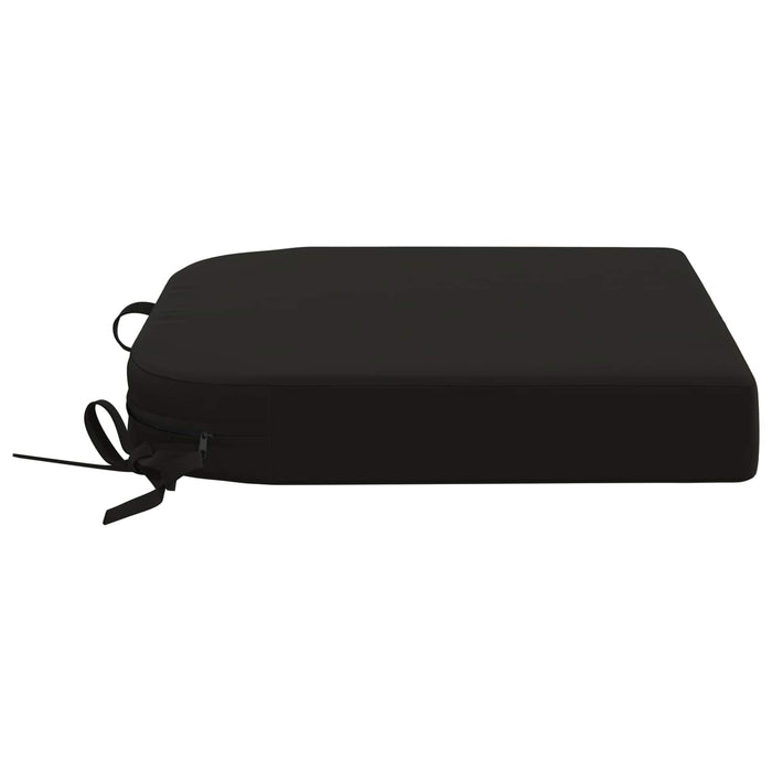 Perna de 1 piesă SOEST 100% Polyester Negru 40 x 40 x 7 cm WALTI