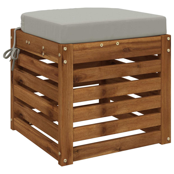 Perna de 1 piesă SOEST 100% Polyester Gri 40 x 40 x 7 cm WALTI