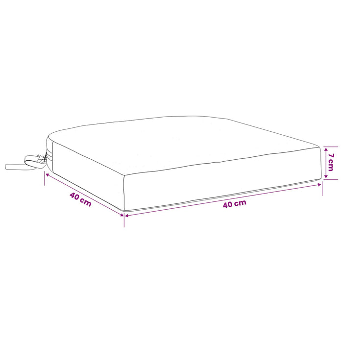 Perna de 1 piesă SOEST 100% Polyester Gri 40 x 40 x 7 cm WALTI