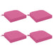 Set de perne de 4 piese SOEST 4 pcs 100% Polyester Roz - WALTI WALTI