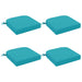 Set de perne de 4 piese SOEST 4 pcs 100% Polyester Turcoaz - WALTI WALTI