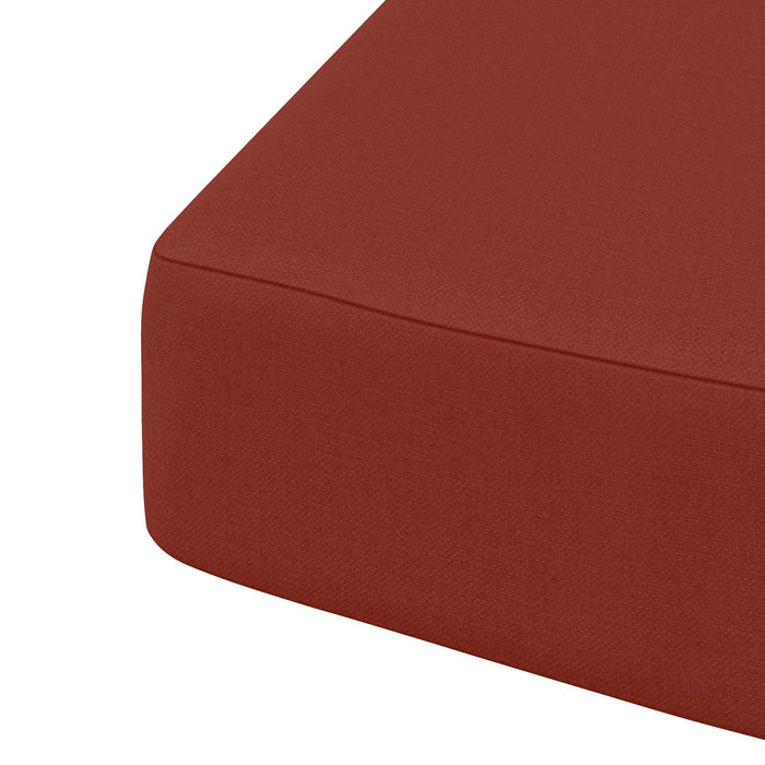 Perna de 1 piesă SOEST 100% Polyester Roșu 45 x 45 x 7 cm WALTI