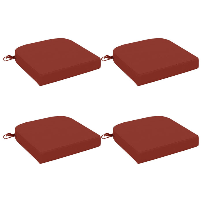 Set de perne de 4 piese SOEST 4 pcs 100% Polyester Roșu WALTI
