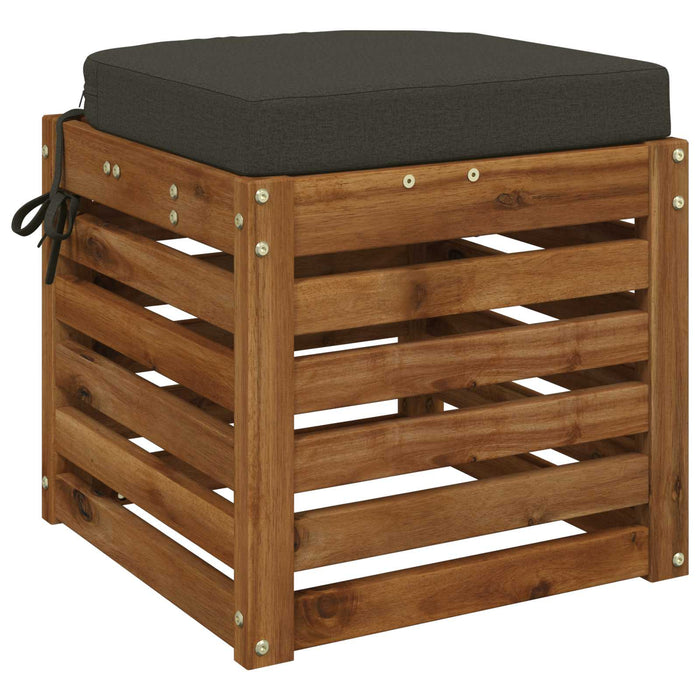 Perna de 1 piesă SOEST 100% Polyester Antracit 45 x 45 x 7 cm - WALTI WALTI