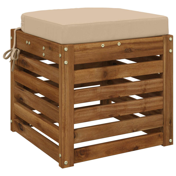 Perna de 1 piesă SOEST 100% Polyester Crem 45 x 45 x 7 cm WALTI