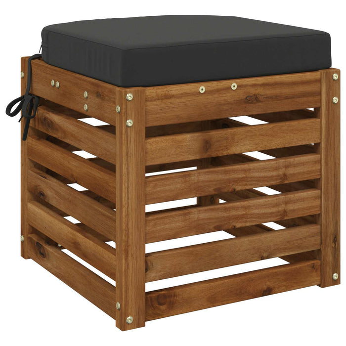 Perna de 1 piesă SOEST 100% Polyester Antracit 45 x 45 x 7 cm WALTI