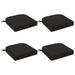 Set de perne de 4 piese SOEST 4 pcs 100% Polyester Negru - WALTI WALTI