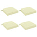 Set de perne de 4 piese SOEST 4 pcs 100% Polyester Crem - WALTI WALTI