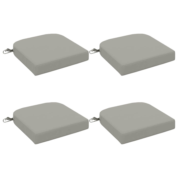 Set de perne de 4 piese SOEST 4 pcs 100% Polyester Gri WALTI