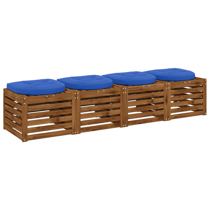 Perne pentru șezut cu 4 piese 4 buc. 100% Polyester WALTI
