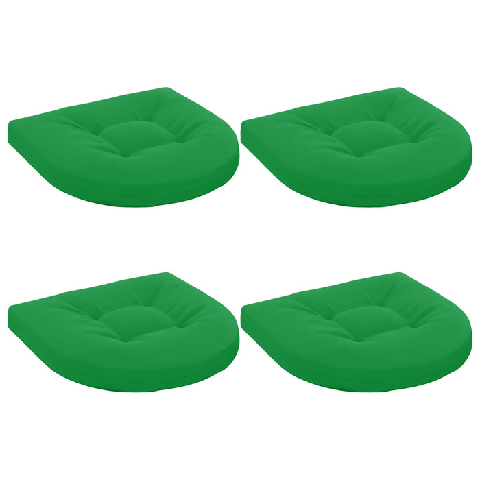 Perne pentru șezut cu 4 piese 4 buc. 100% Polyester Verde WALTI