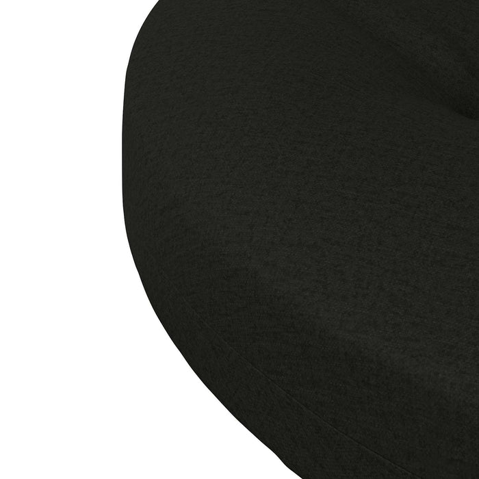 Perne pentru șezut cu 4 piese 4 buc. 100% Polyester Negru - WALTI WALTI