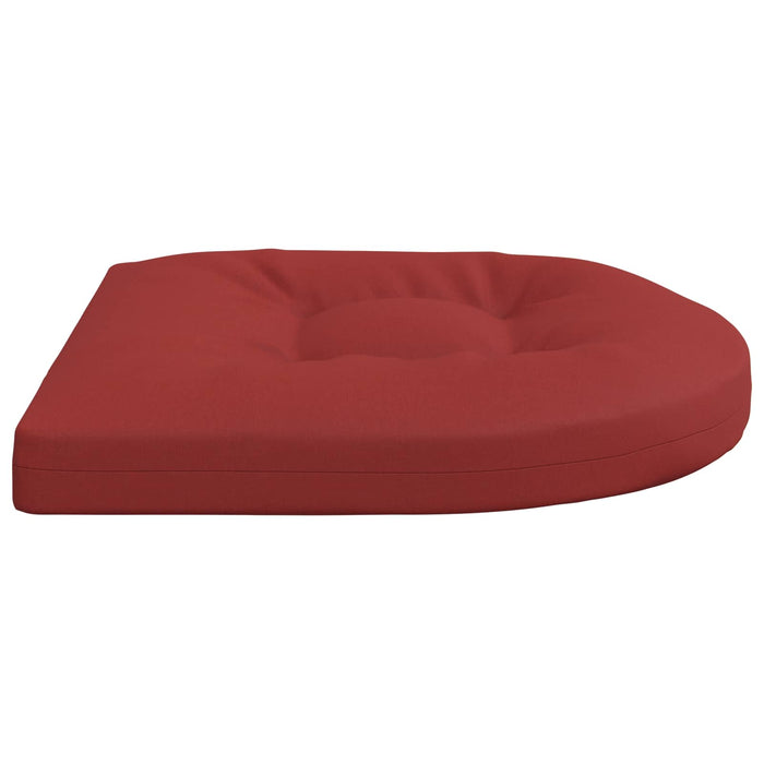 Perne pentru șezut cu 4 piese 4 buc. 100% Polyester Roșu - WALTI WALTI