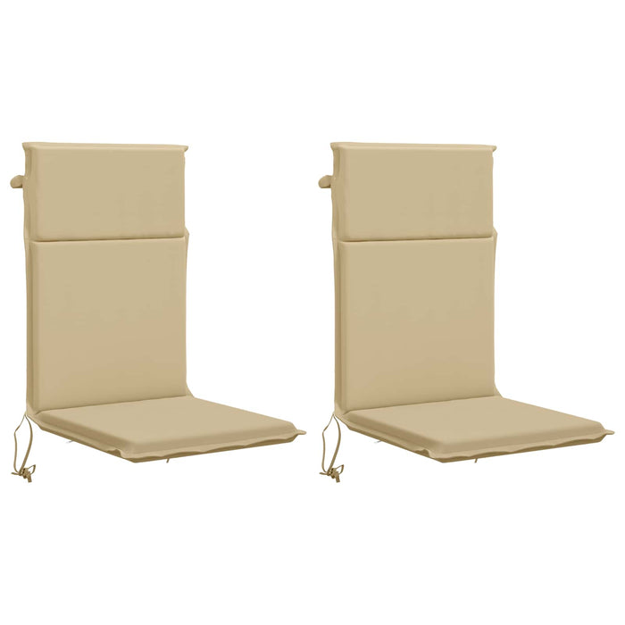 Pernă pentru scaun cu spătar înalt GEMERT 2 buc. 100% Polyester - WALTI WALTI