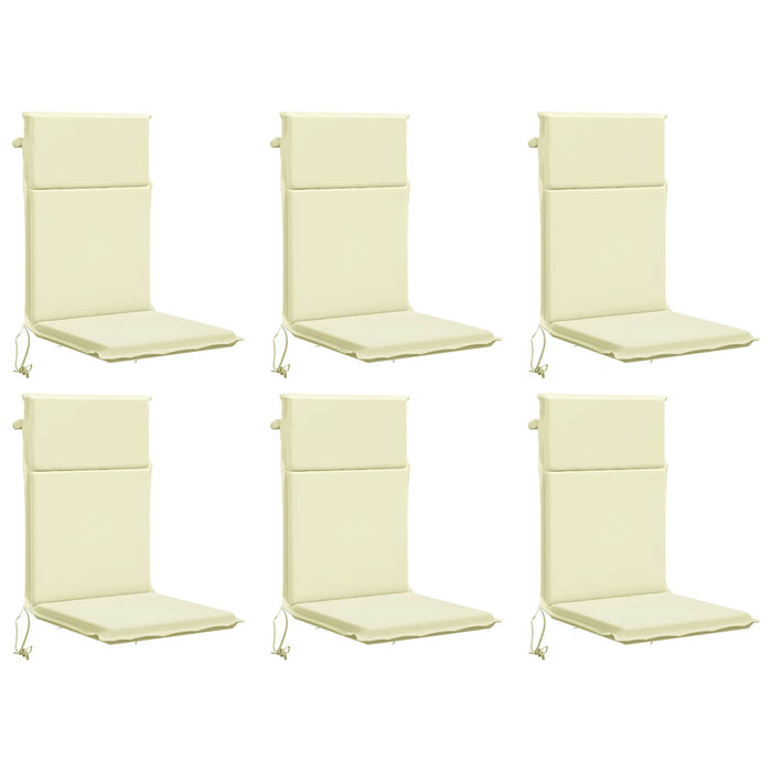 Pernă pentru scaun cu spătar înalt GEMERT 6 buc. 100% Polyester WALTI