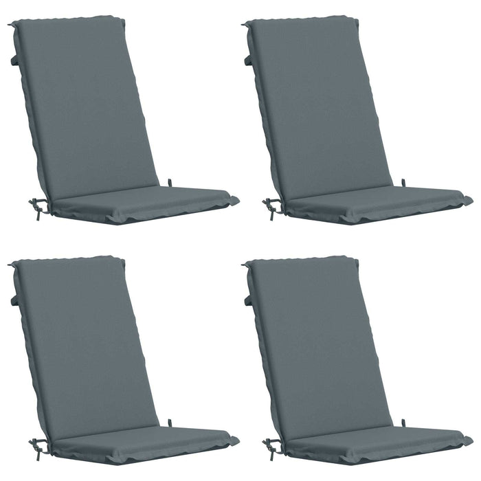 Set de perne cu spătar înalt de 4 bucăți GEMERT 4 pcs albastru WALTI