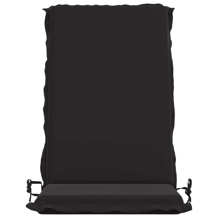 Set de perne cu spătar înalt de 2 bucăți GEMERT 2 pcs Negru WALTI
