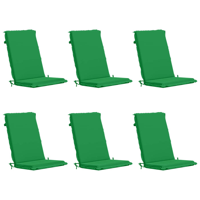 Set de perne cu spătar înalt de 6 bucăți GEMERT 6 pcs Verde WALTI