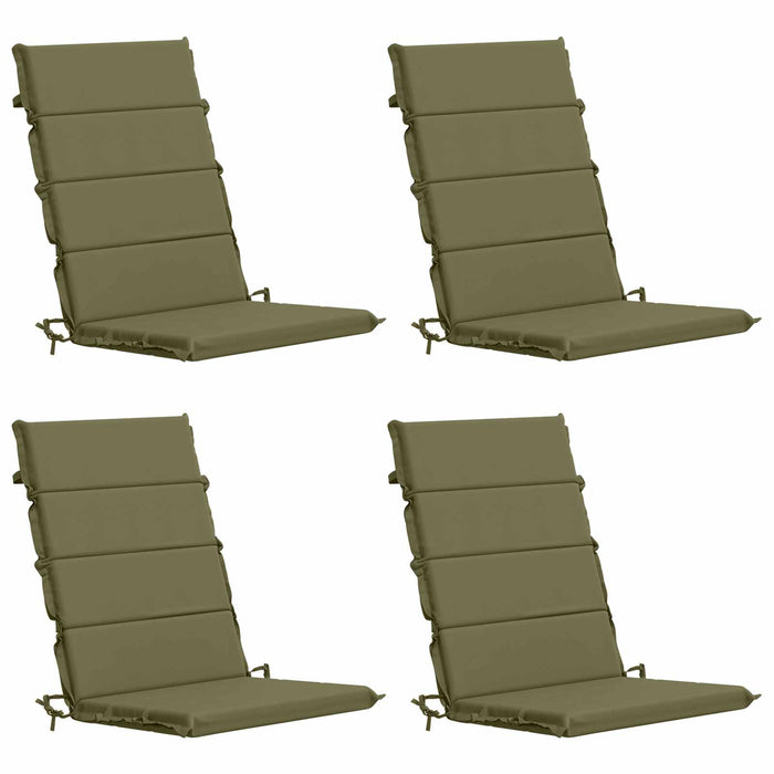 Set de perne cu spătar înalt de 4 bucăți GEMERT 100% Polyester WALTI