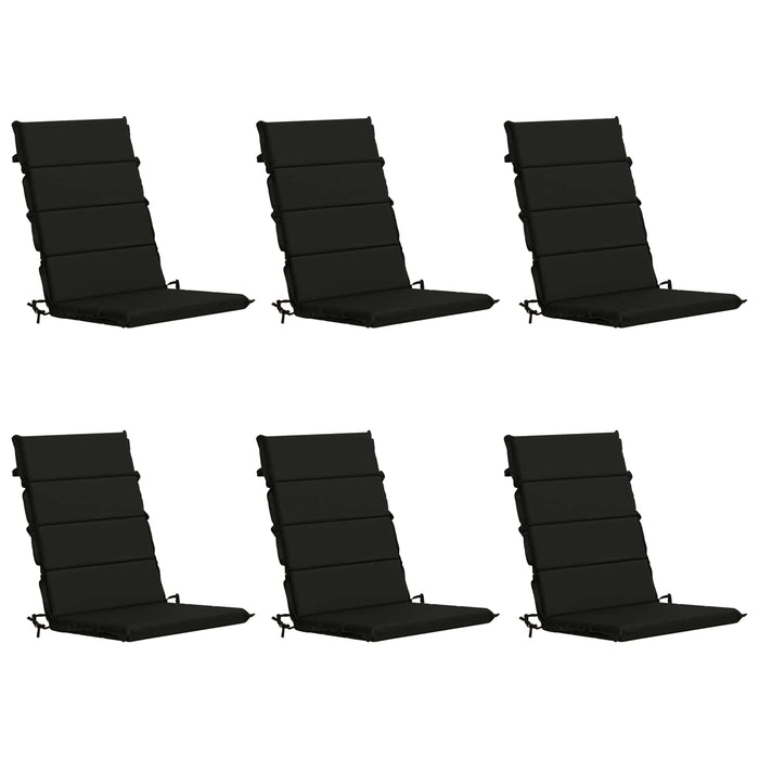Set de perne cu spătar înalt de 6 bucăți GEMERT 100% Polyester WALTI