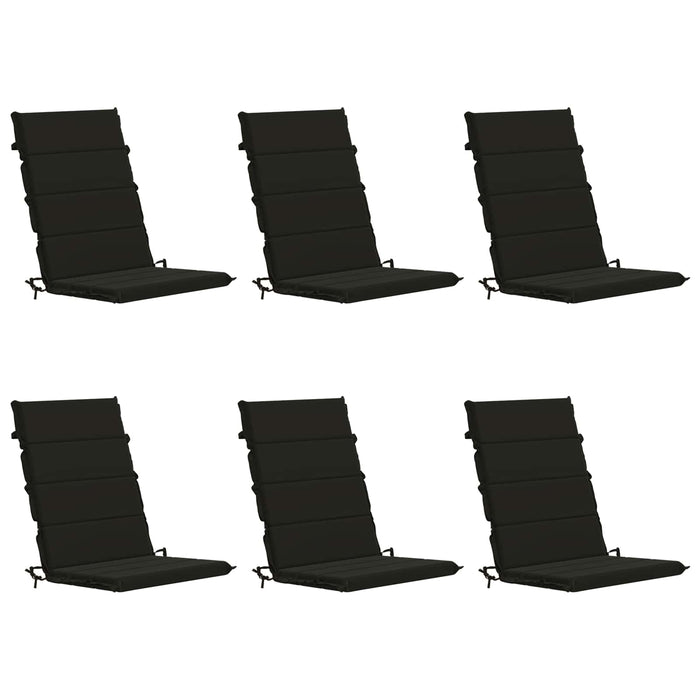 Set de perne cu spătar înalt de 6 bucăți GEMERT 100% Polyester WALTI