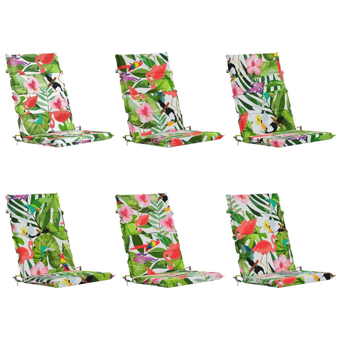 Set de perne cu spătar înalt de 6 bucăți GEMERT 100% Polyester WALTI