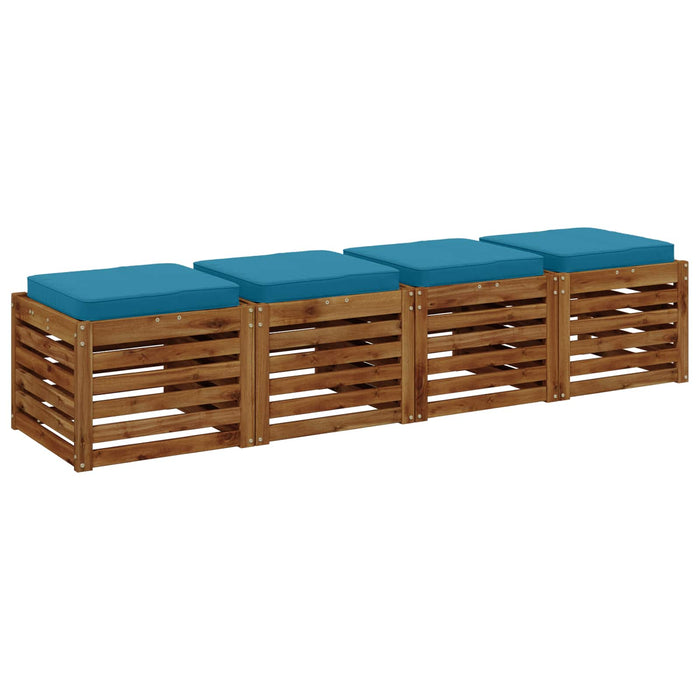 Perne pentru șezut cu 4 piese VUGHT 4 pcs 100% Polyester WALTI