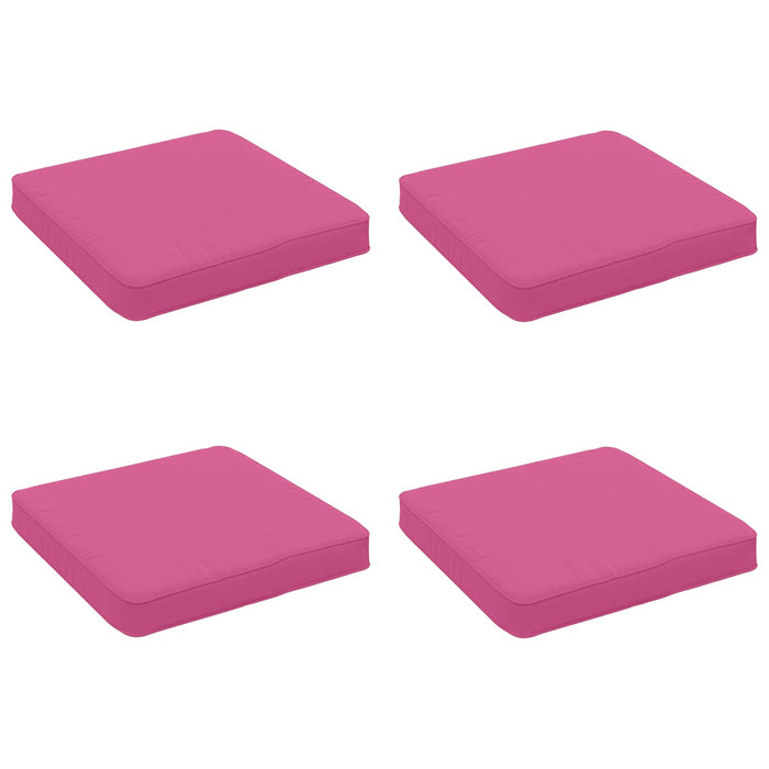 Perne pentru șezut cu 4 piese VUGHT 4 pcs 100% Polyester Roz WALTI