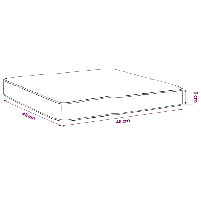 Perne pentru șezut cu 4 piese VUGHT 4 pcs 100% Polyester WALTI