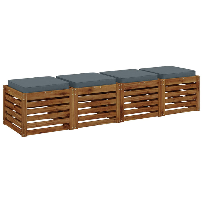 Perne pentru șezut cu 4 piese VUGHT 4 pcs 100% Polyester WALTI