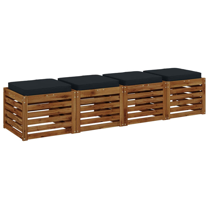 Perne pentru șezut cu 4 piese VUGHT 4 pcs 100% Polyester WALTI