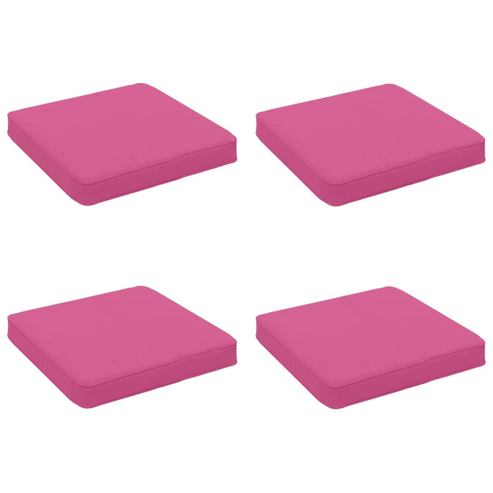 Perne pentru șezut cu 4 piese VUGHT 4 pcs 100% Polyester Roz - WALTI WALTI