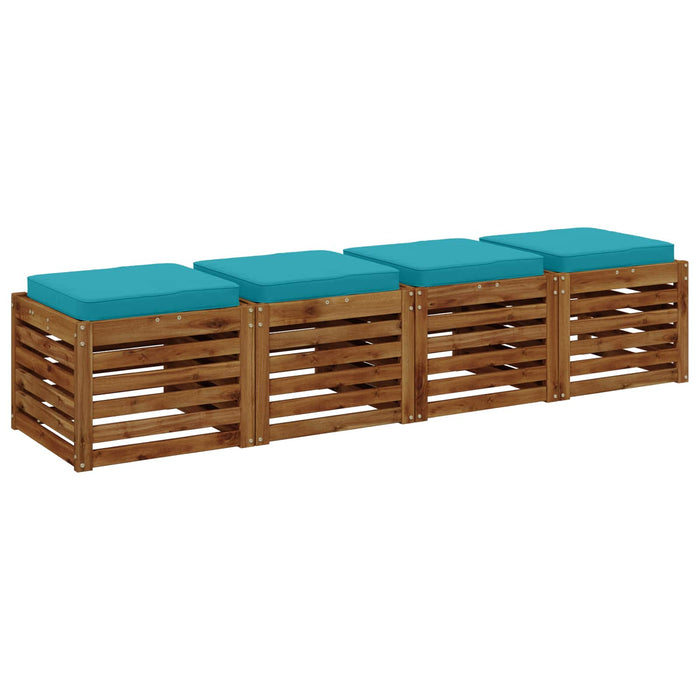 Perne pentru șezut cu 4 piese VUGHT 4 pcs 100% Polyester WALTI