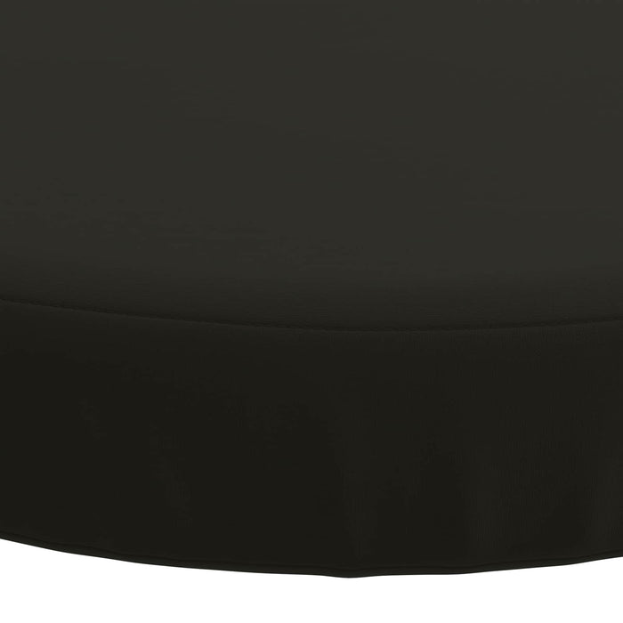 Perne de Șezut SOEST 4 buc. 100% Polyester Negru Ø 35 x 7 cm - WALTI WALTI