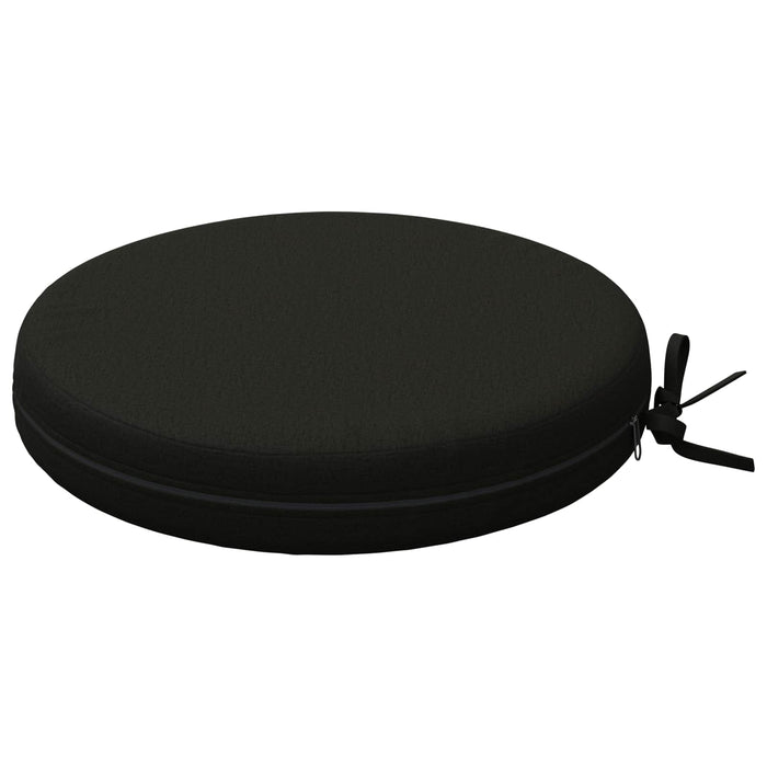 Perne pentru șezut cu 4 piese SOEST 4 buc. 100% Polyester Negru WALTI