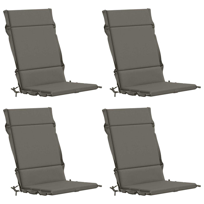 Perne pentru Scaune cu Spătar Înalt - Set de 4 GEMERT 4 pcs Gri WALTI