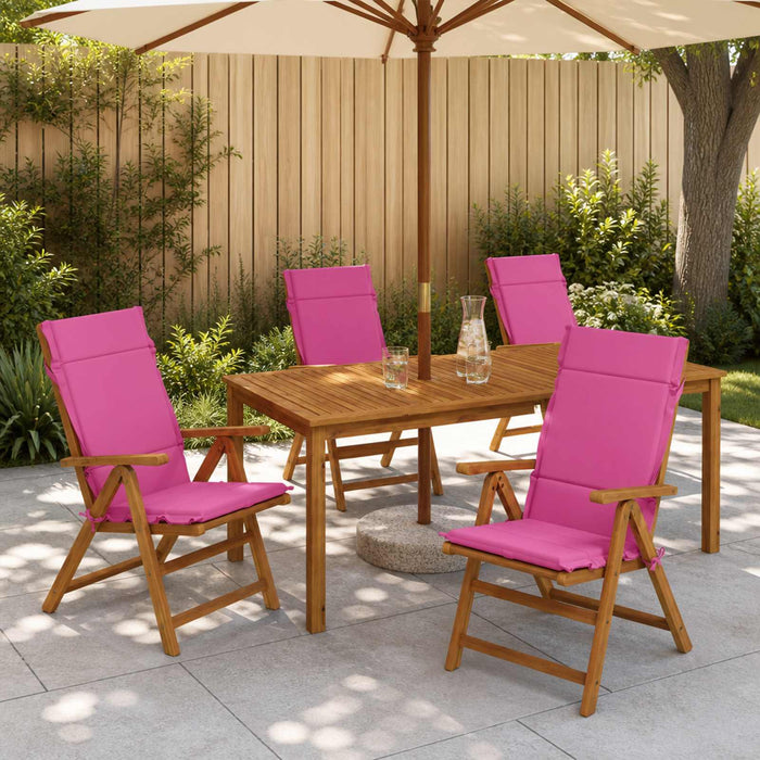Perne pentru Scaune cu Spătar Înalt - Set de 4 GEMERT 4 pcs Roz WALTI