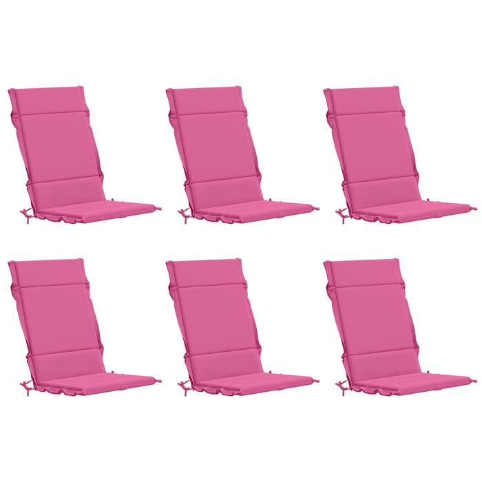 Perne pentru Scaune cu Spătar Înalt - Set de 6 GEMERT 6 pcs Roz WALTI