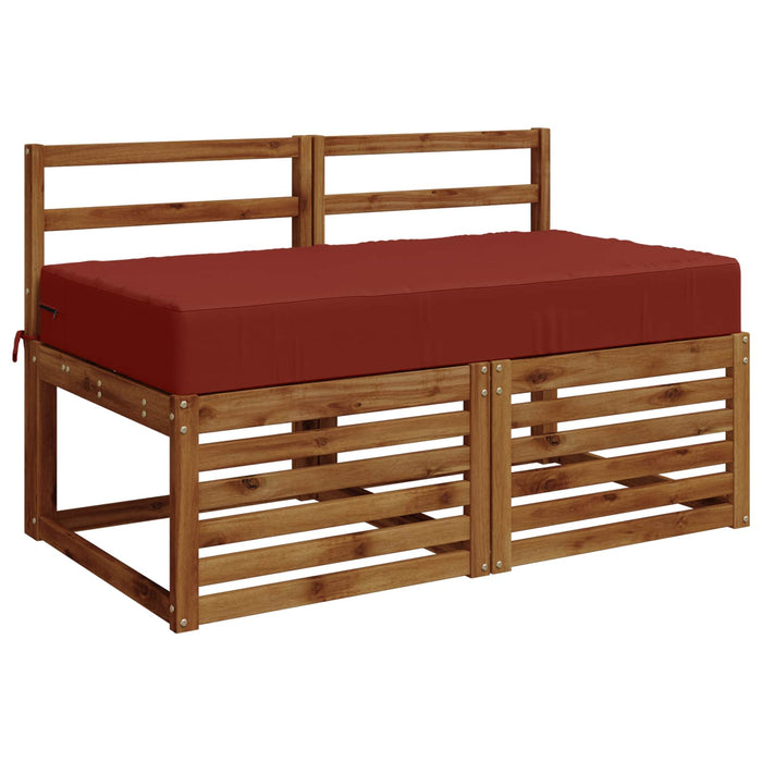 Pernă pentru șezut SOEST 100% Polyester Roșu 120 x 60 x 15 cm WALTI