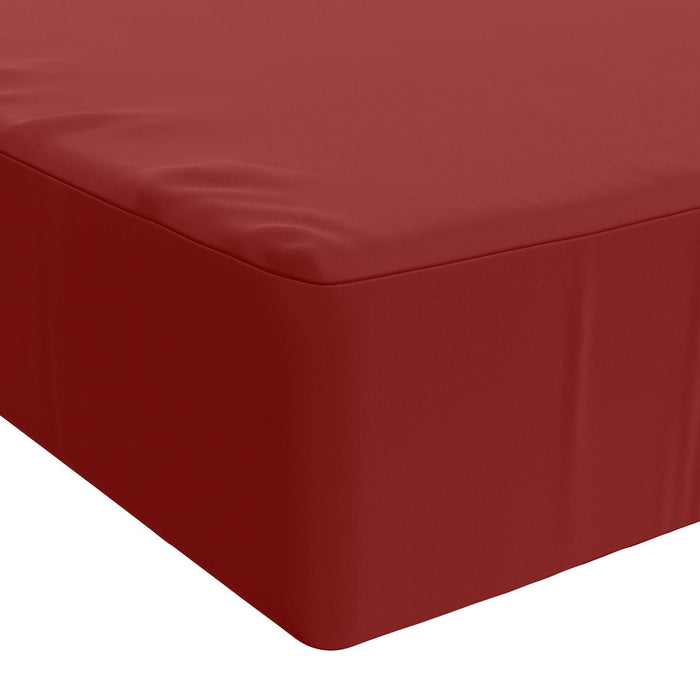 Pernă pentru șezut SOEST 100% Polyester bordo 120 x 60 x 15 cm WALTI