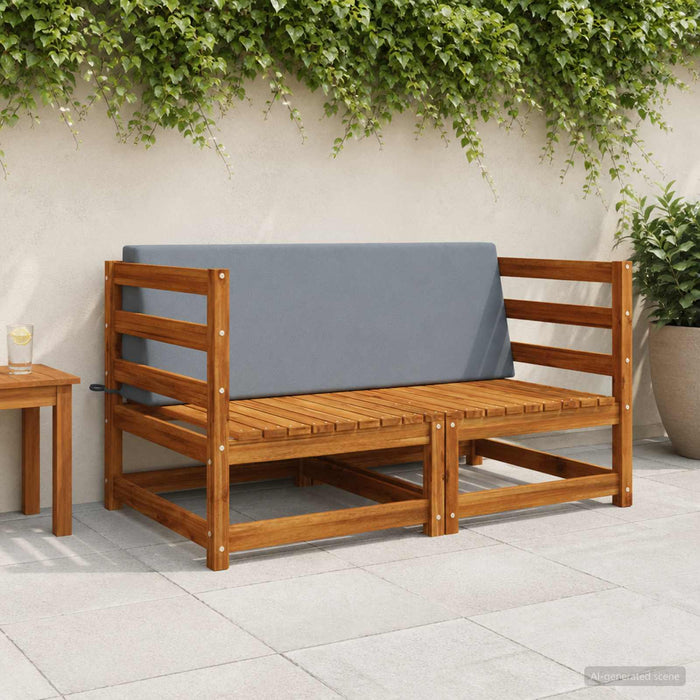 Pernă de spate SOEST 100% Polyester albastru 120 x 20 x 40 cm WALTI